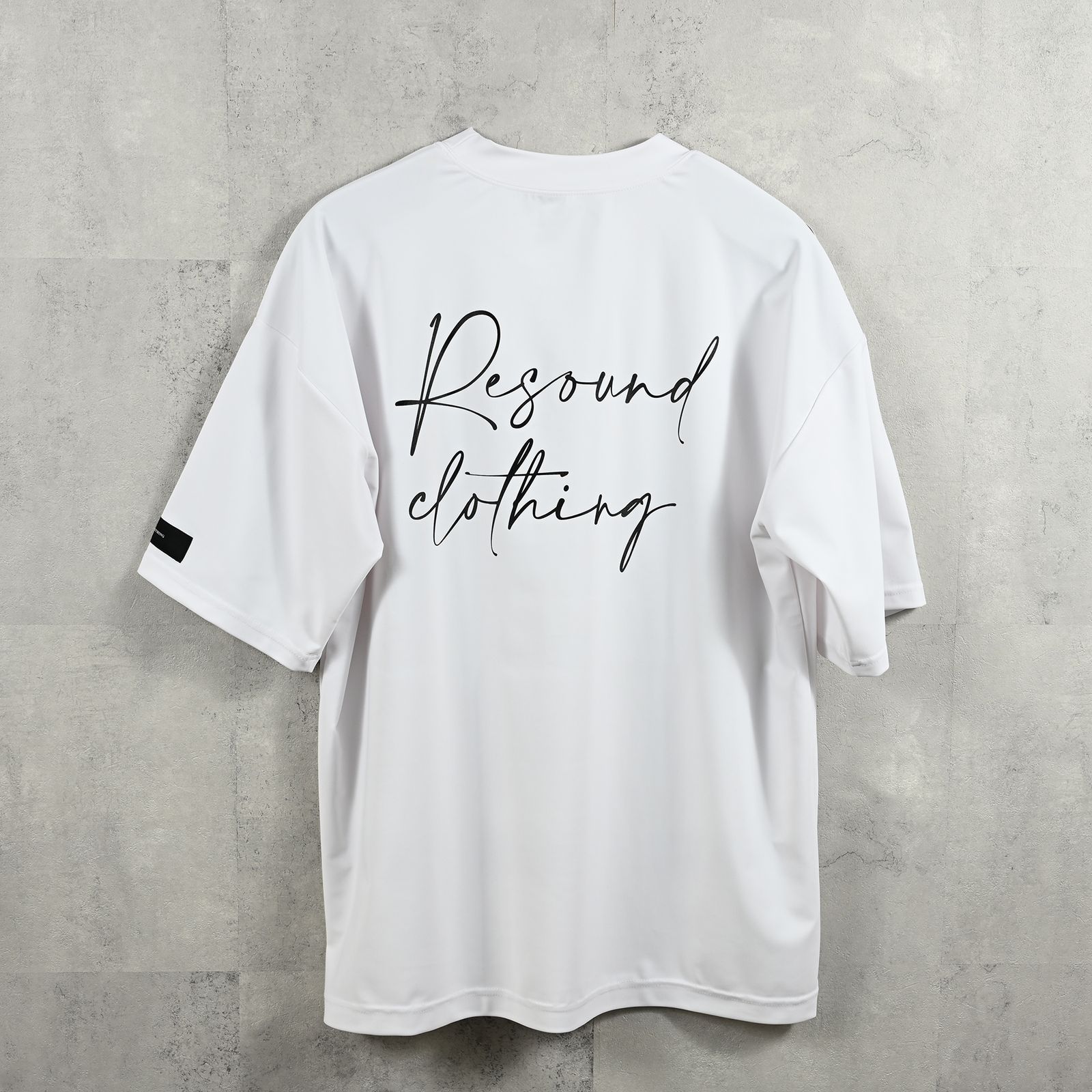 ID RUSH OVER TSHIRT / バックロゴ ラッシュガード 半袖Tシャツ ホワイト