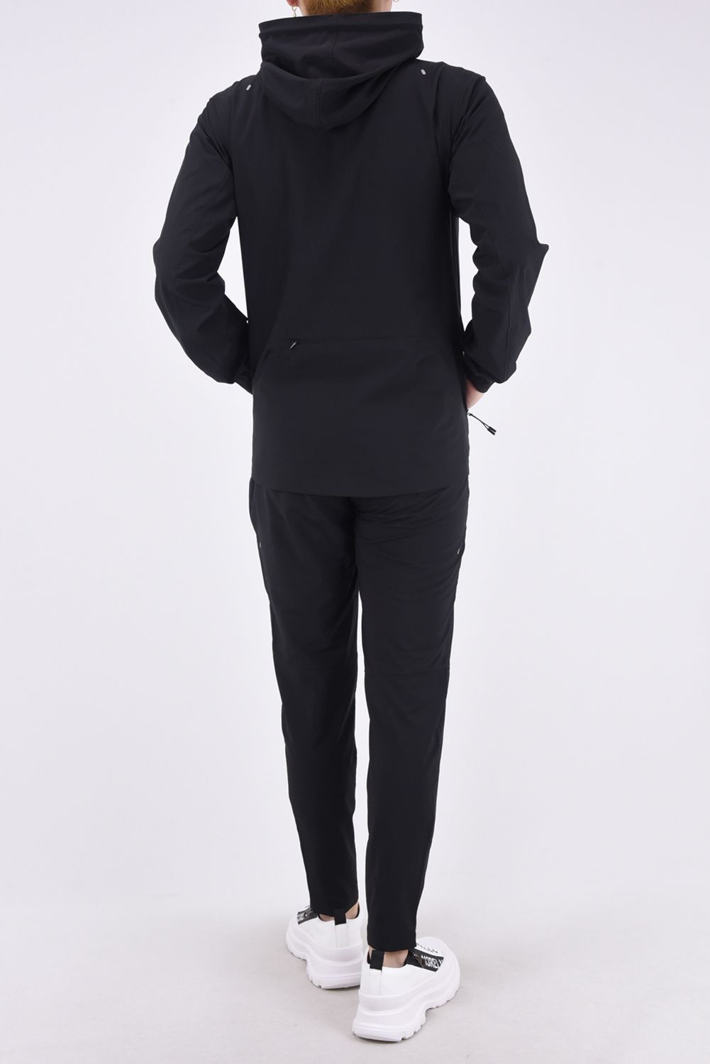 RUNNING LOGO  LONG PANTS  / ランニング ロゴ ロングパンツ ブラック