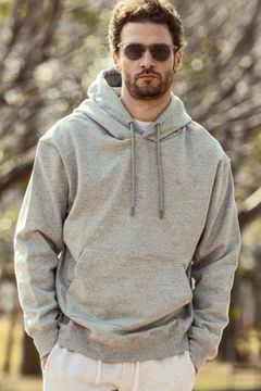 1PIU CIRCLE LOGO PULL HOODIE / 1PIUサークルロゴ ラインストーン プルオーバーフーディー トップグレー