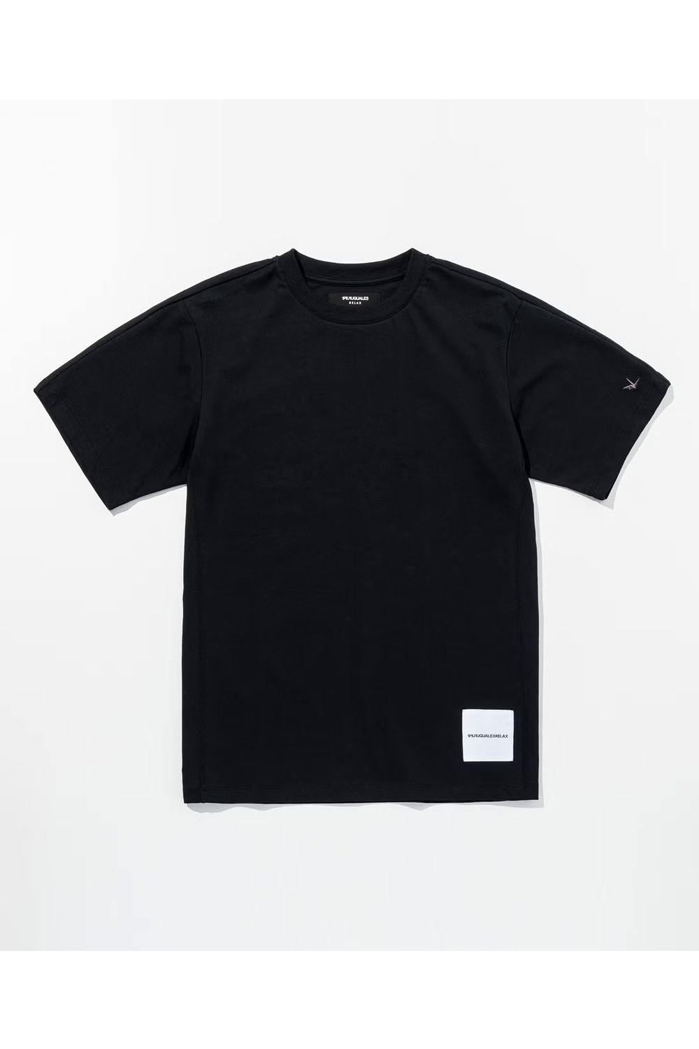 【26SS】 NAME PATCH T-SHIRT / ブランドロゴネームパッチ Tシャツ (ブラック)