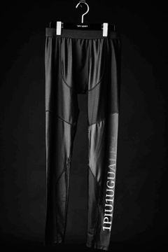 113SPORT LUXURY LEGGINS 113 GRADATION LOGO / グラデーション113ロゴ レギンス ブラック