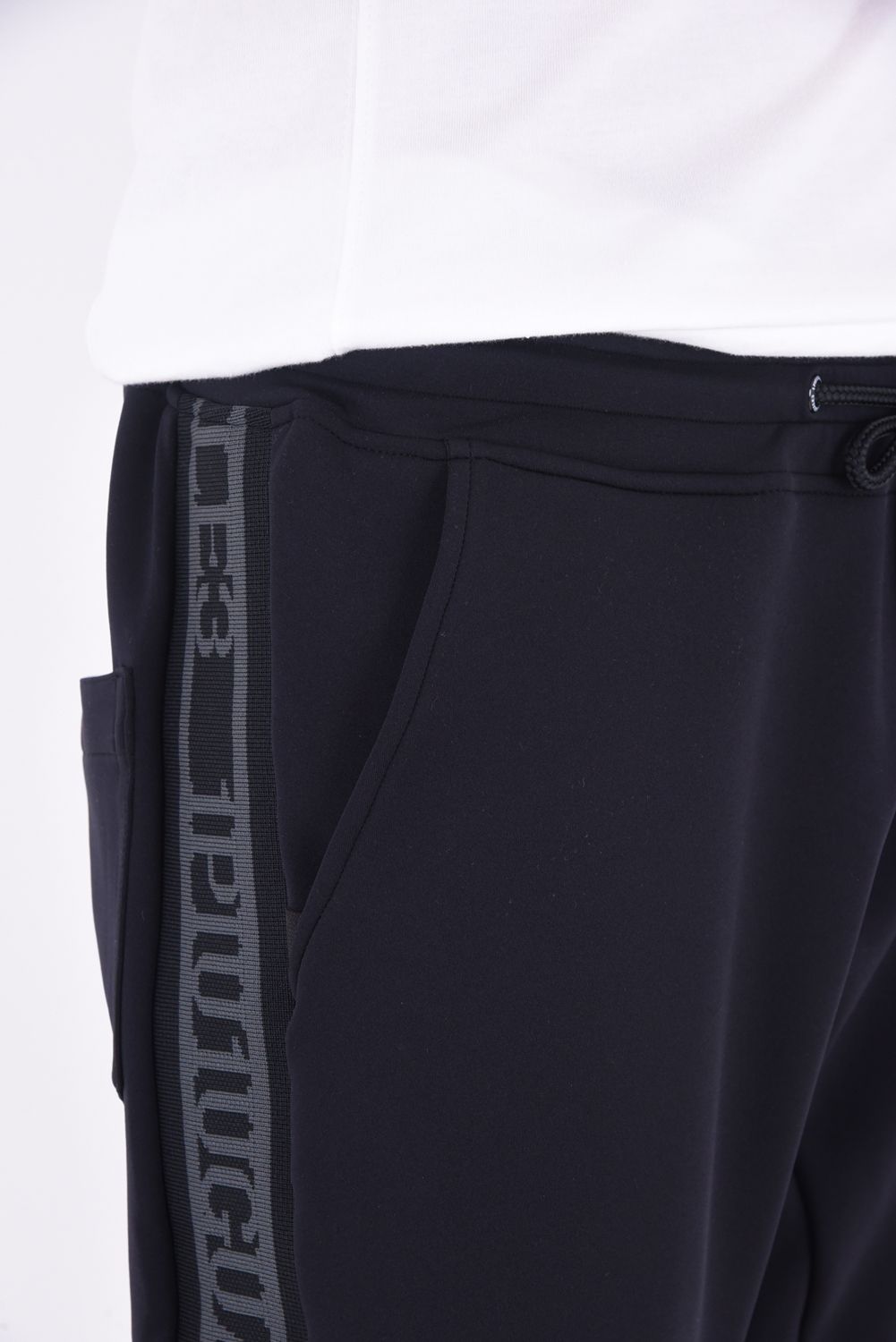 113SPORT PREMIUM WIDE SHORTS / ロゴ ワイド ショートパンツ ブラック