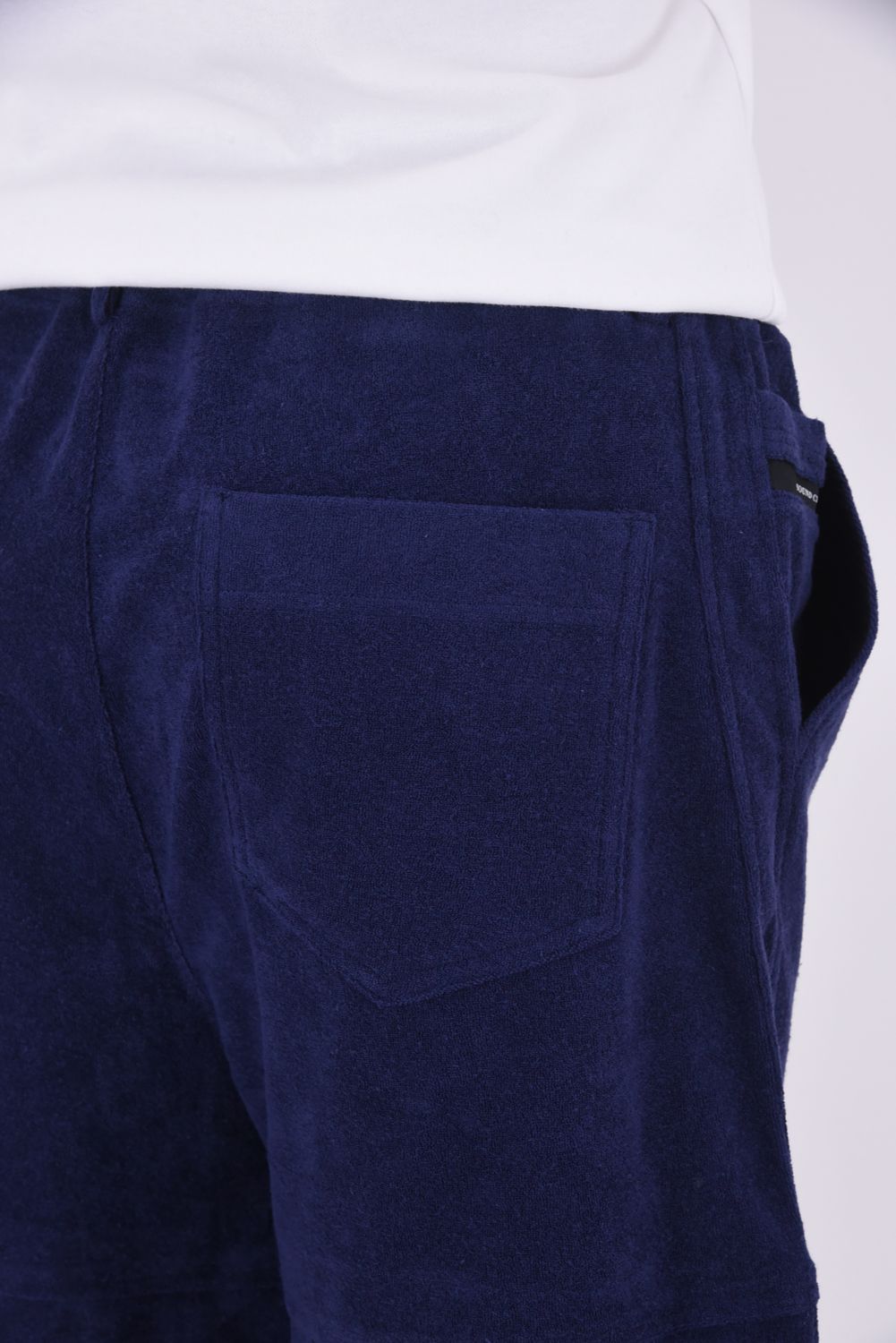 TYLER PILE SHORTS / パイル素材 ハーフパンツ ネイビー