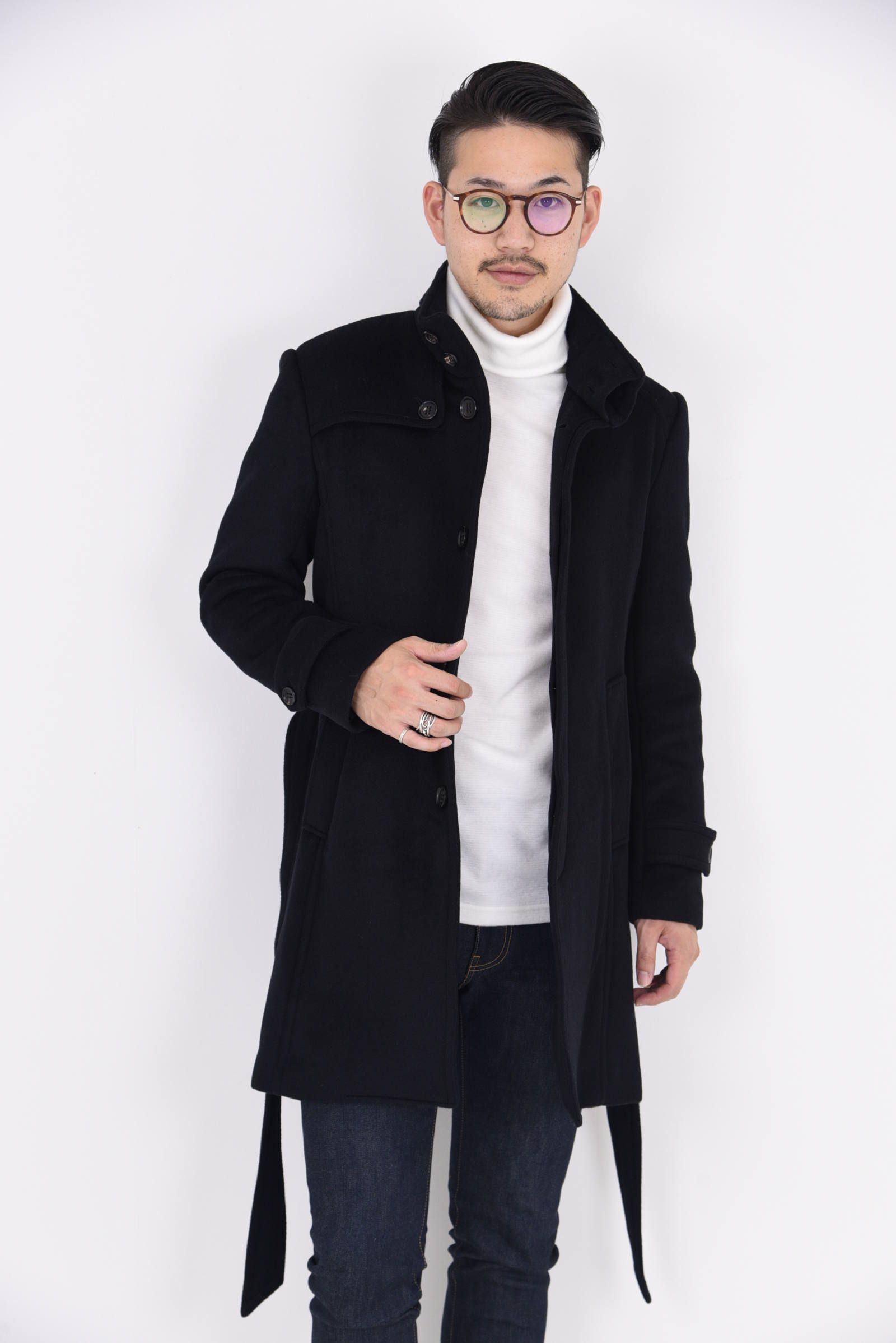 AKM】 STAND ROPE COAT | gossip