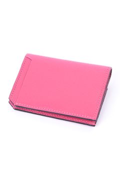 【残り1点】 SMART CARD WALLET / LA501GT2 ゴートレザー 二つ折りスマートカードウォレット (ソリッド) ペスカ