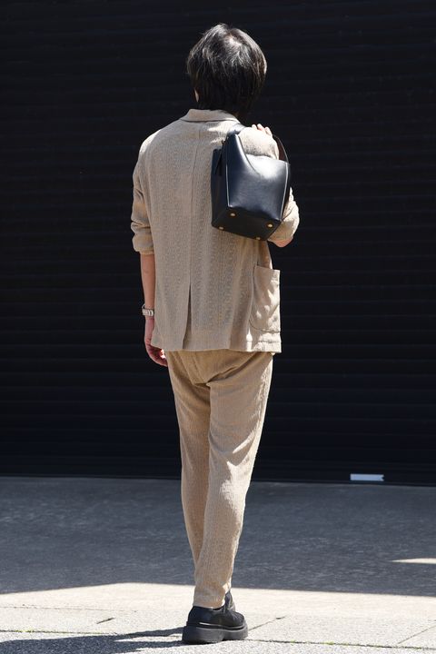 【113 RELAX】 涼しげなジャガードセットアップを使用したスタイリング