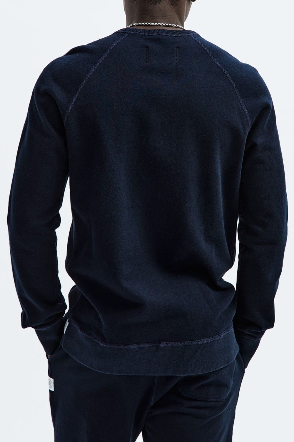 【国内正規品】 MIDWEIGHT TERRY CREWNECK / ミッドウェイト クルーネックスウェット ネイビー