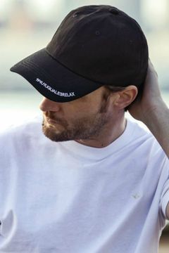 BRIM  LOGO CAP / ブリムロゴ キャップ ブラック