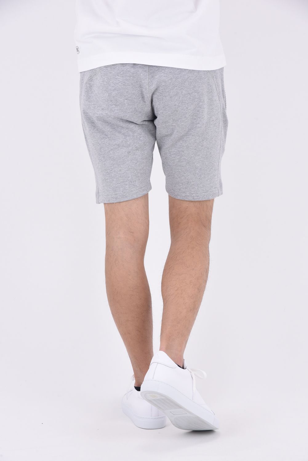 GLITTER ZIP SHORT PANTS / グリッターロゴ ショートパンツ トップグレー