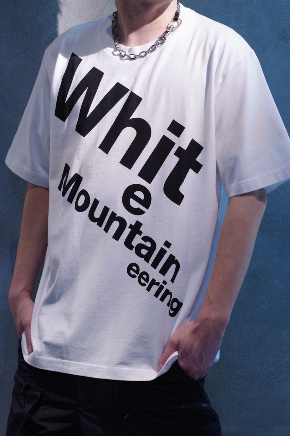 White Mountaineering - WM BIG LOGO T-SHIRT / ビッグロゴ レギュラー