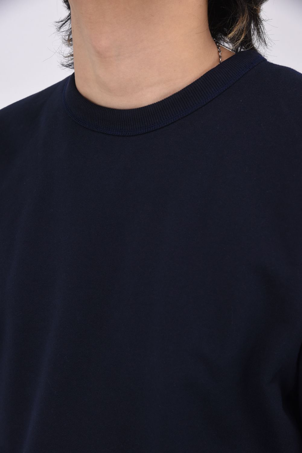 【国内正規品】【STANDARD FIT】 MIDWEIGHT TERRY CREWNECK / ミッドウェイト クルーネックスウェット (ネイビー)