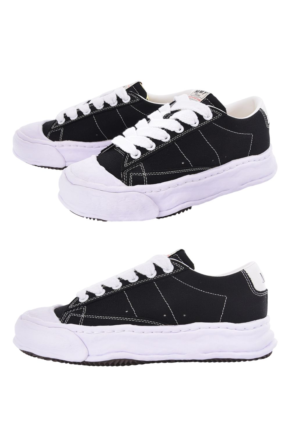 【JACKSON】 OG Sole Canvas Low-top Sneakers / キャンバス ローカットスニーカー（ブラック）