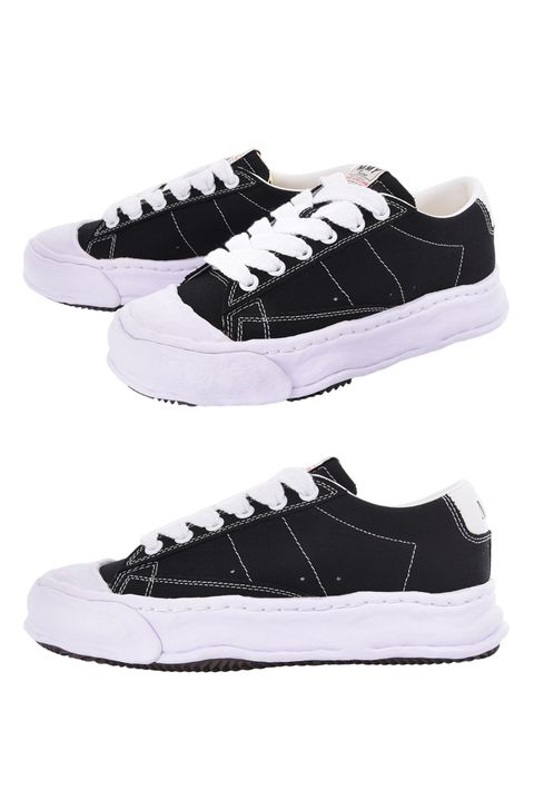 【JACKSON】 OG Sole Canvas Low-top Sneakers / キャンバス ローカットスニーカー（ブラック）