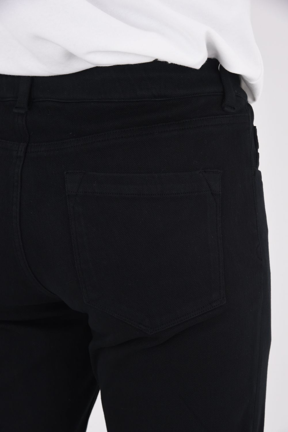 MICK DENIM JERSEY / 定番 デニム ジャージーンズ ブラック