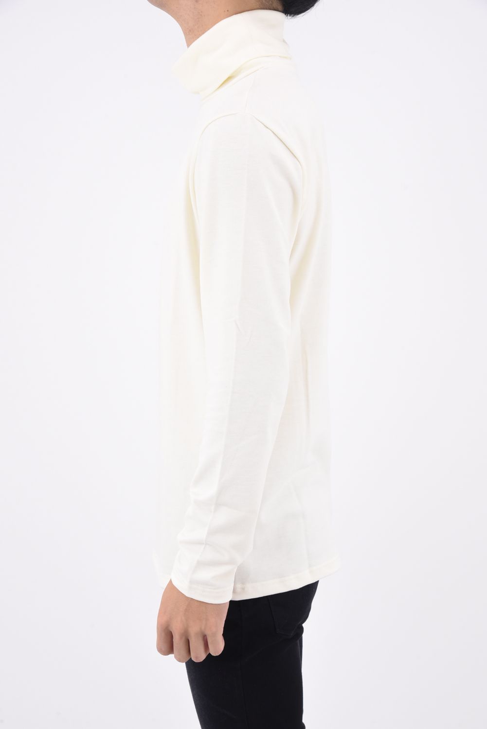 L/S TURTLE /  ロングスリーブ ウォーム タートルネック オフホワイト