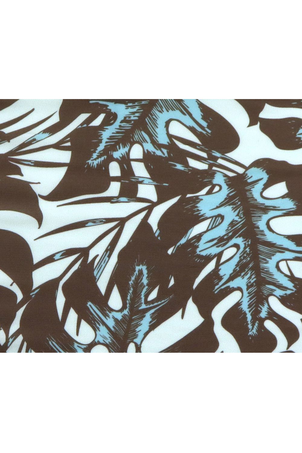 monstera leaf Short Boxer - リーフブラウン