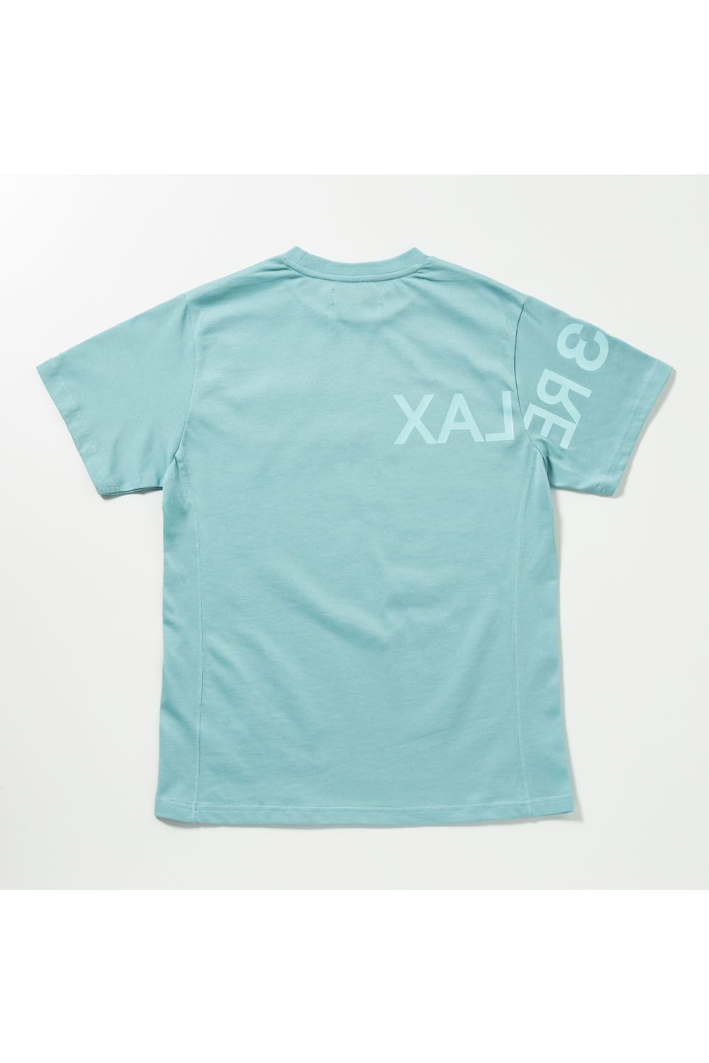 BIG LOGO INVERTED T-SHIRT / ビッグロゴ インバート Tシャツ (サックス)
