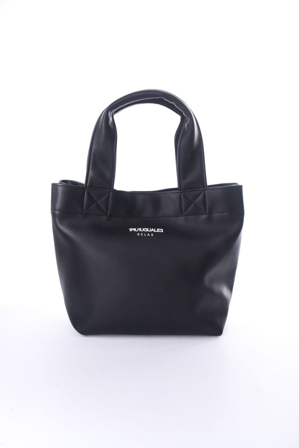 PU LUNCH BAG / サークルロゴPUランチバッグ (ブラック)