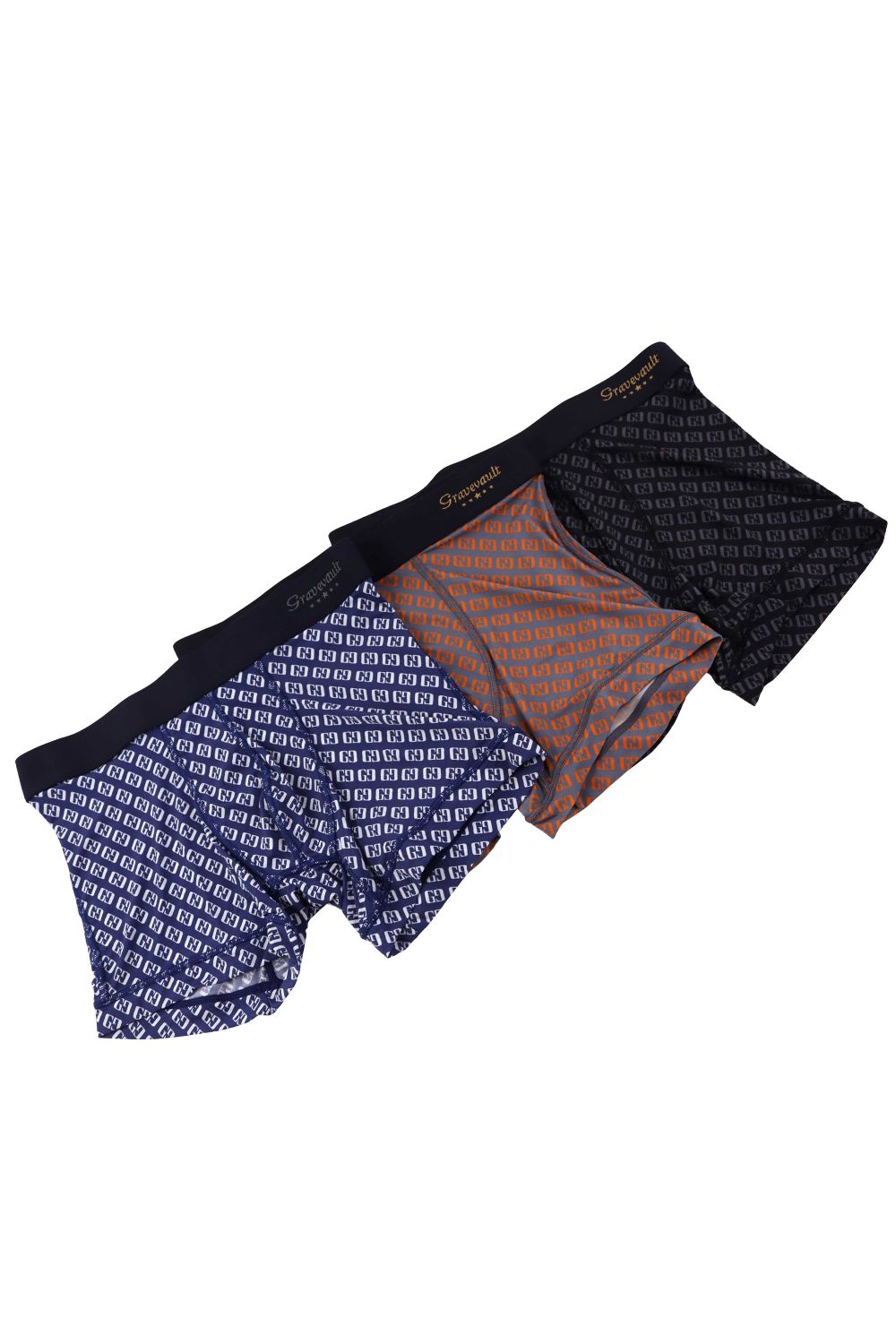 Logotype Short Boxer - ネイビー