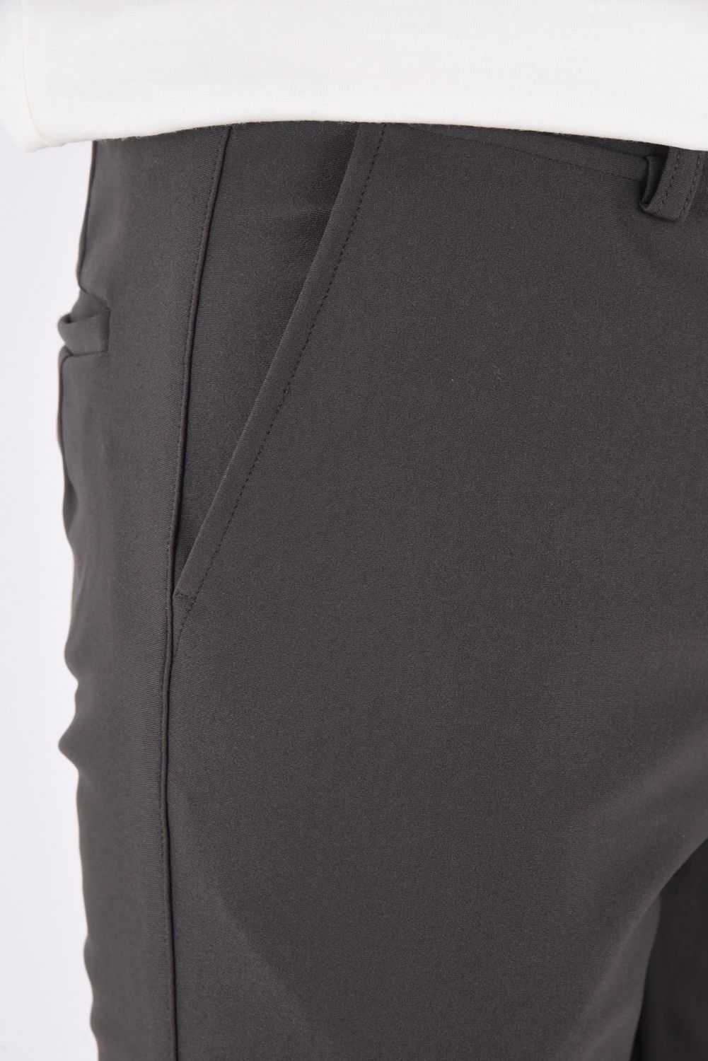 SL EASY PANTS / スラックス型 テーパード イージーパンツ カーキ