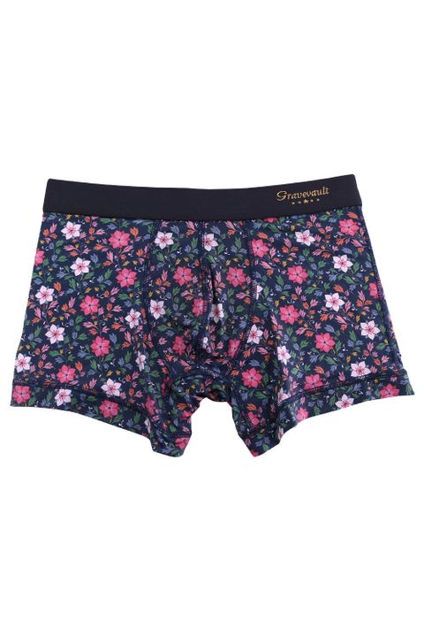 Nightjasmine Short Boxer - ミッドナイトブルー