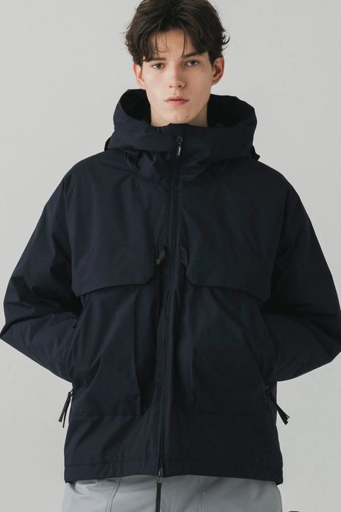 FISHERMANS DOWN JACKET / ゴアテックス フィッシャーマンズダウンジャケット (ブラック)
