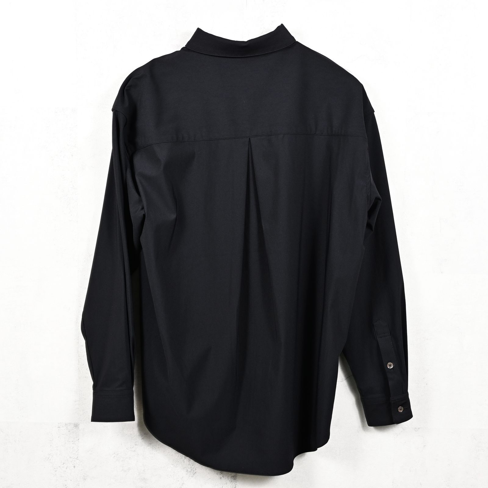 NYLON jack shirts / ナイロン ジャックシャツ (ブラック) (7月末入荷予定) ※オーダー締切:5月23日(土)17時