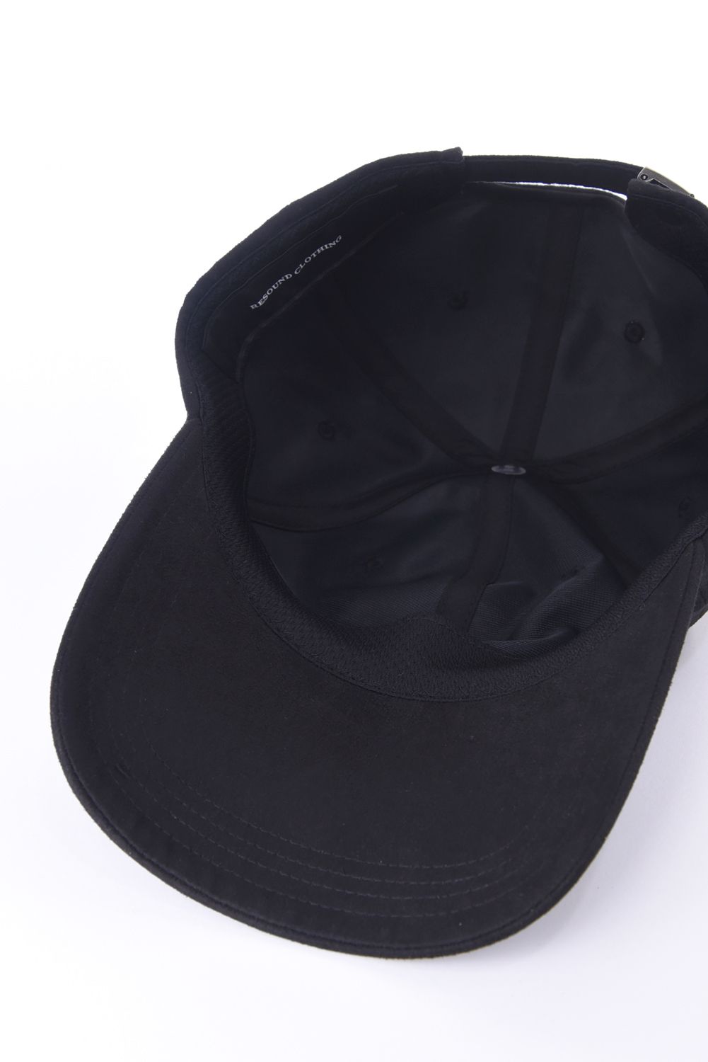 SUEDE LOW CAP / エコスウェード ローキャップ ブラック