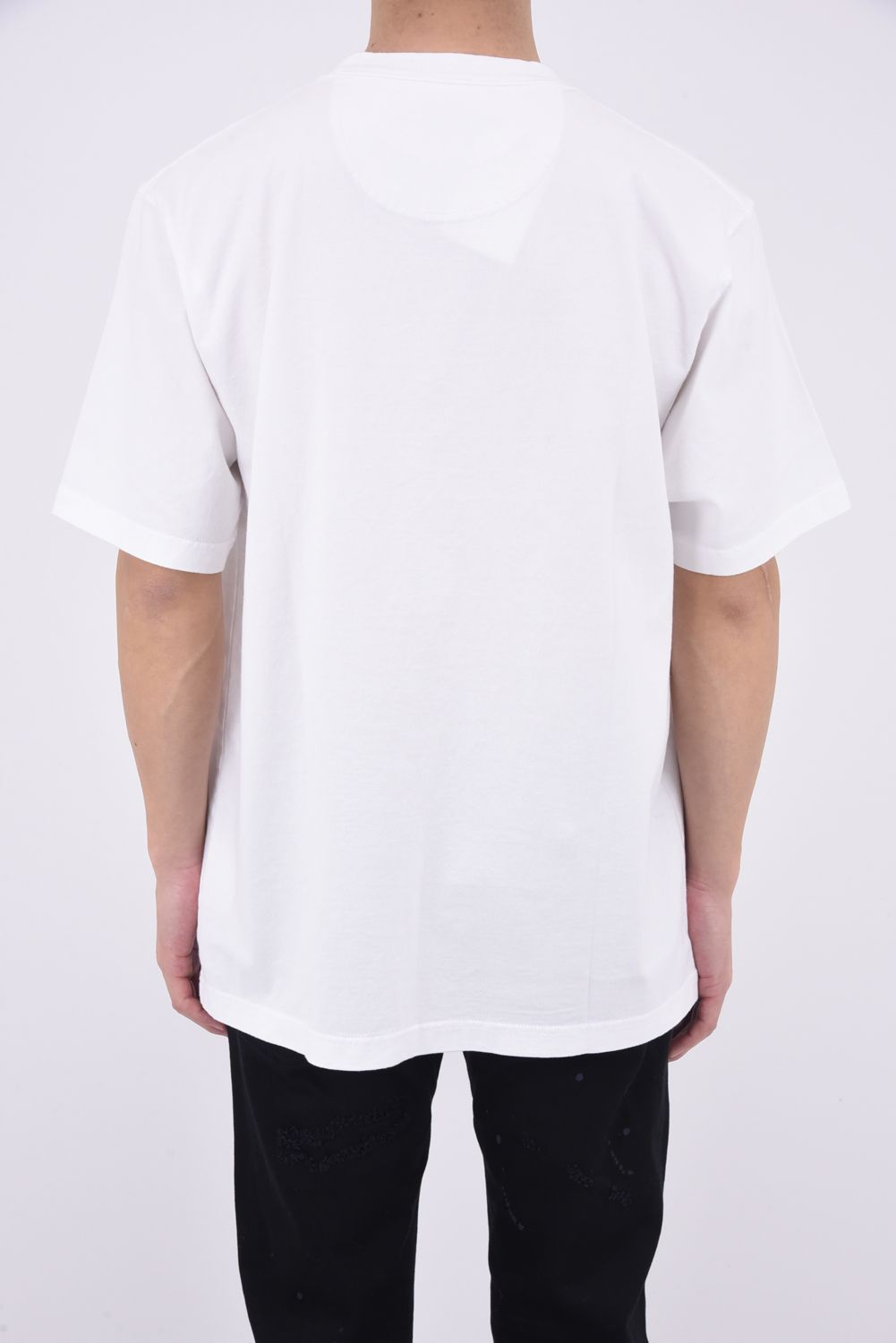 WM BIG LOGO T-SHIRT / ビッグロゴ レギュラーシルエット クルーネック 半袖 Tシャツ ホワイト