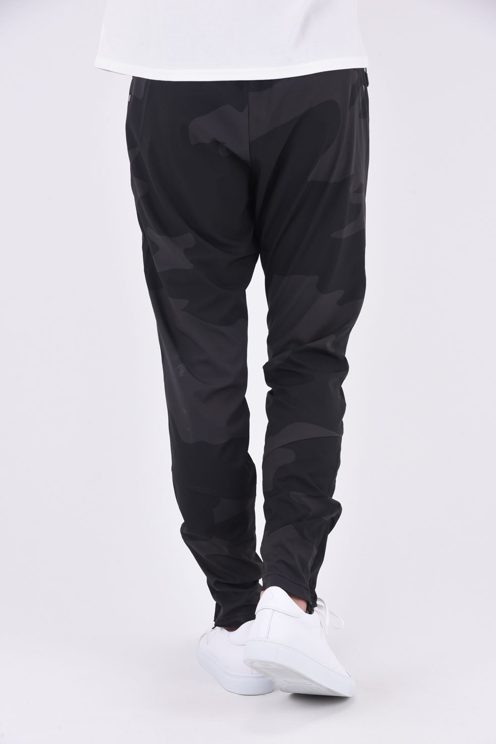 CAMO LIGHT LONG PANTS / カモフラ柄 ライトロングパンツ ブラック