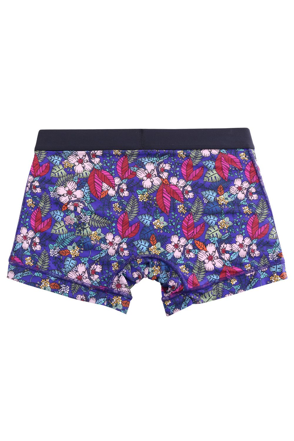 WILD FLOWERS Short Boxer - ブルーパープル