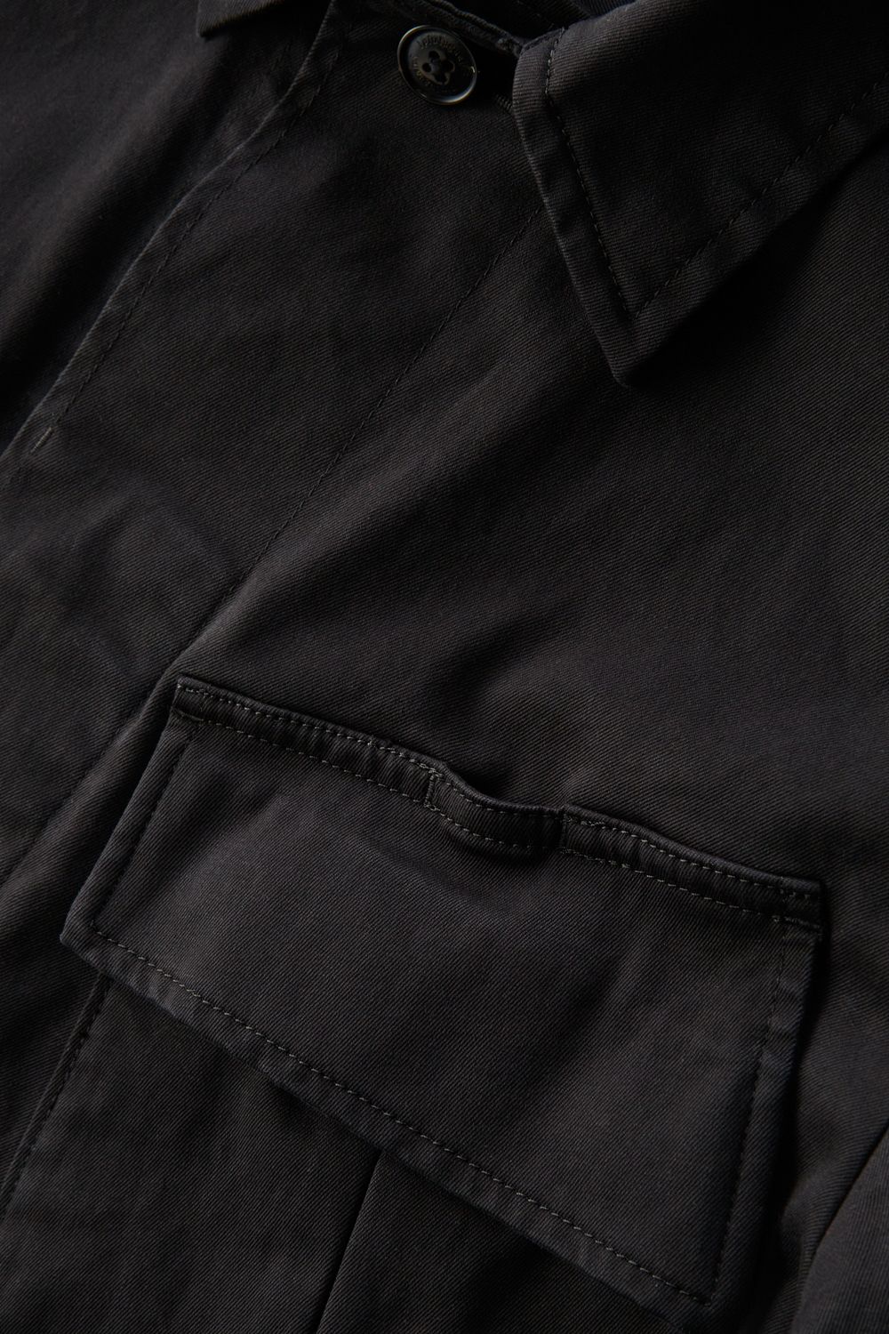 【BLACK MILITARY Vol.7】 JUNGLE FATIGUE S/S SHIRT -BLACK- (9月頃入荷予定 )※オーダー締切8/6(金)11:59迄