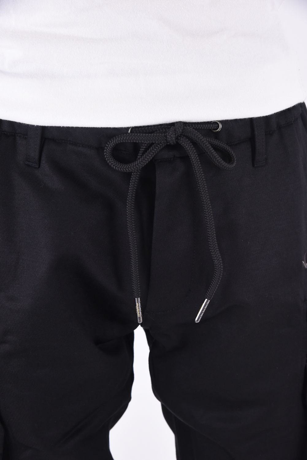 NEW CARGO PANTS / ドローコード カーゴパンツ (ブラック) (9月上旬入荷予定)