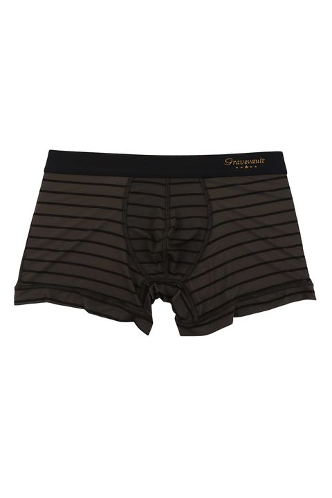【待望のサイズ.XL入荷】 BORDER Short Boxer - グレー / ブラック