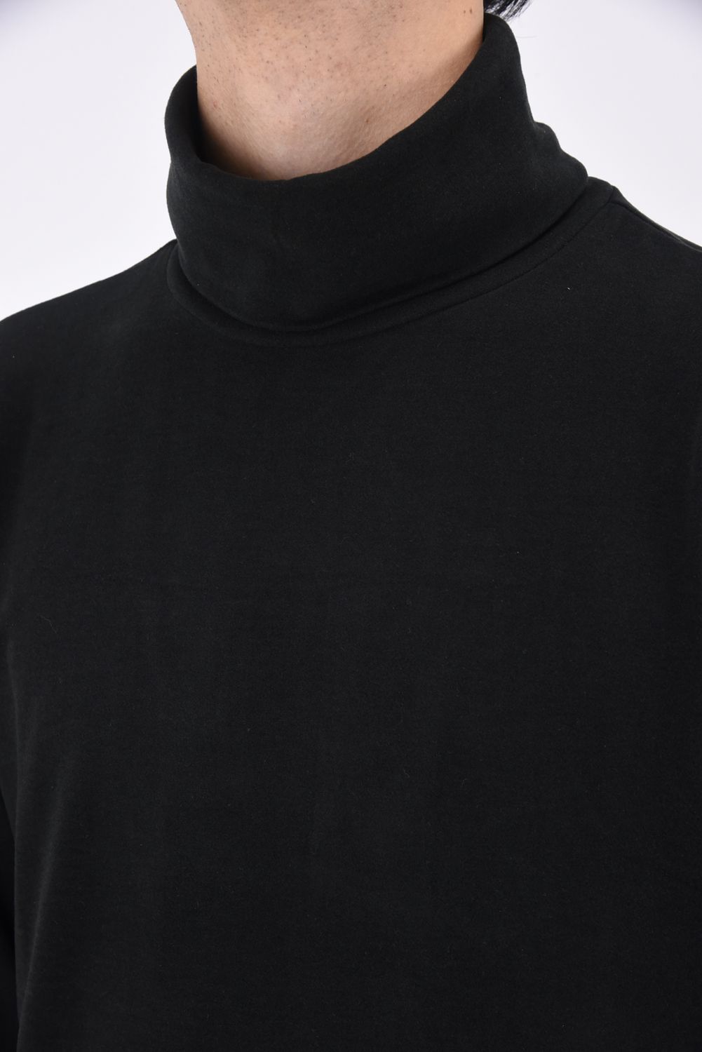 L/S TURTLE /  ロングスリーブ ウォーム タートルネック ブラック