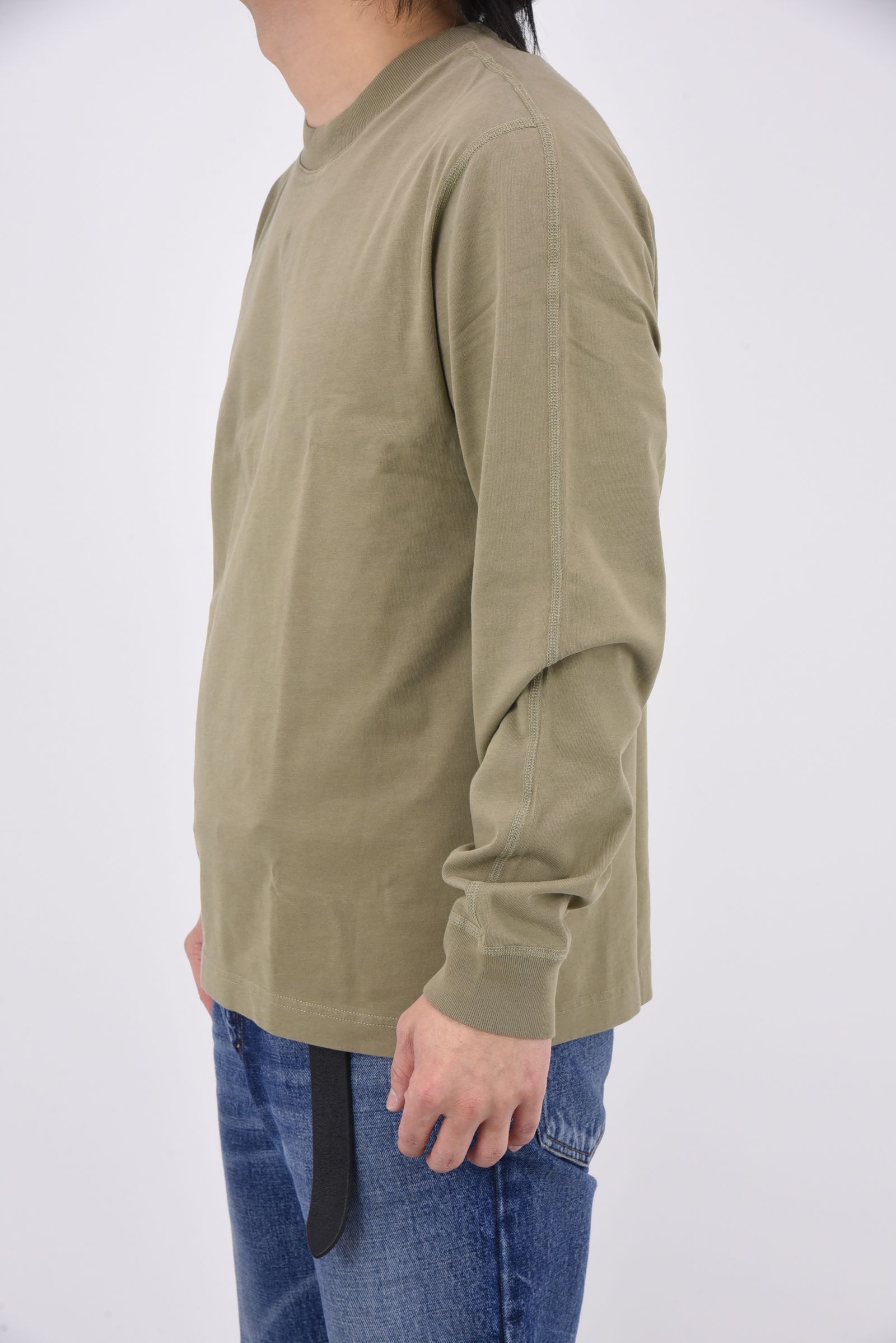 【国内正規品】 【STANDARD FIT】 MIDWEIGHT JERSEY LONG SLEEVE / ミッドウェイト ジャージ スタンダード 長袖Tシャツ サイプレス
