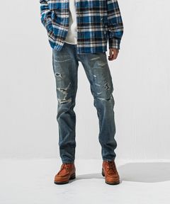 SCOTT JEANS / ライトオンス ヴィンテージジーンズ (インディゴユーズド) (12月中旬入荷予定) ※オーダー締切:9月7日(月)17時