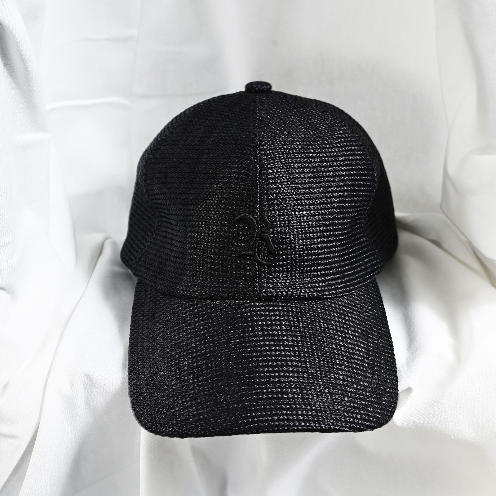 STRAW MESH LOW CAP / ストローメッシュ ローキャップ ブラック