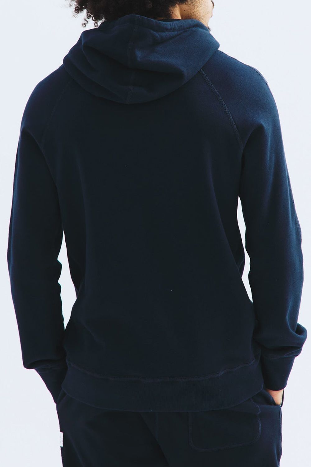 【国内正規品】 MIDWEIGHT TERRY PULLOVER HOODIE / ミッドウェイト プルオーバーフーディー ネイビー