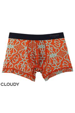 【gravevault x CLOUDY】 ASOMDWE Short Boxer - オレンジ