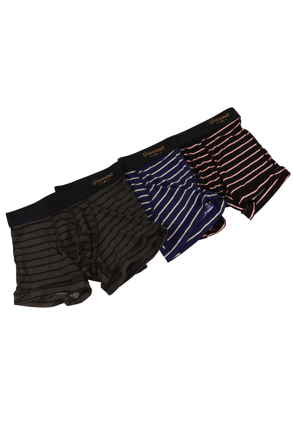 【待望のサイズ.XL入荷】 BORDER Short Boxer - ブラック / ピンク