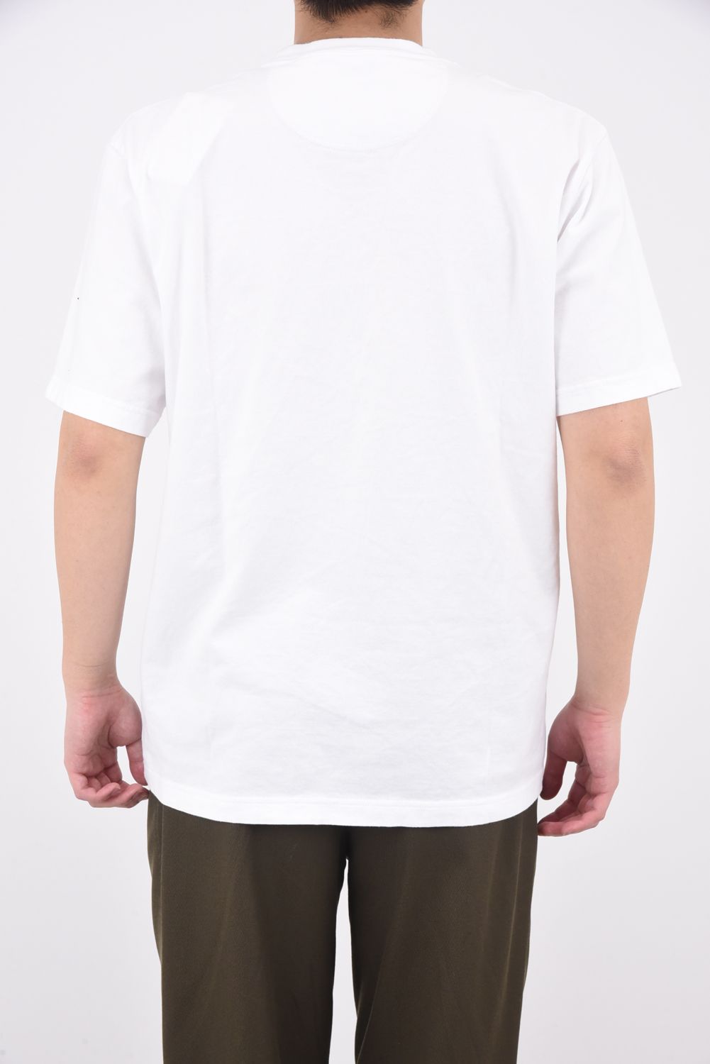 LOGO T-SHIRT / ロゴ プリント クルーネック Tシャツ ホワイト