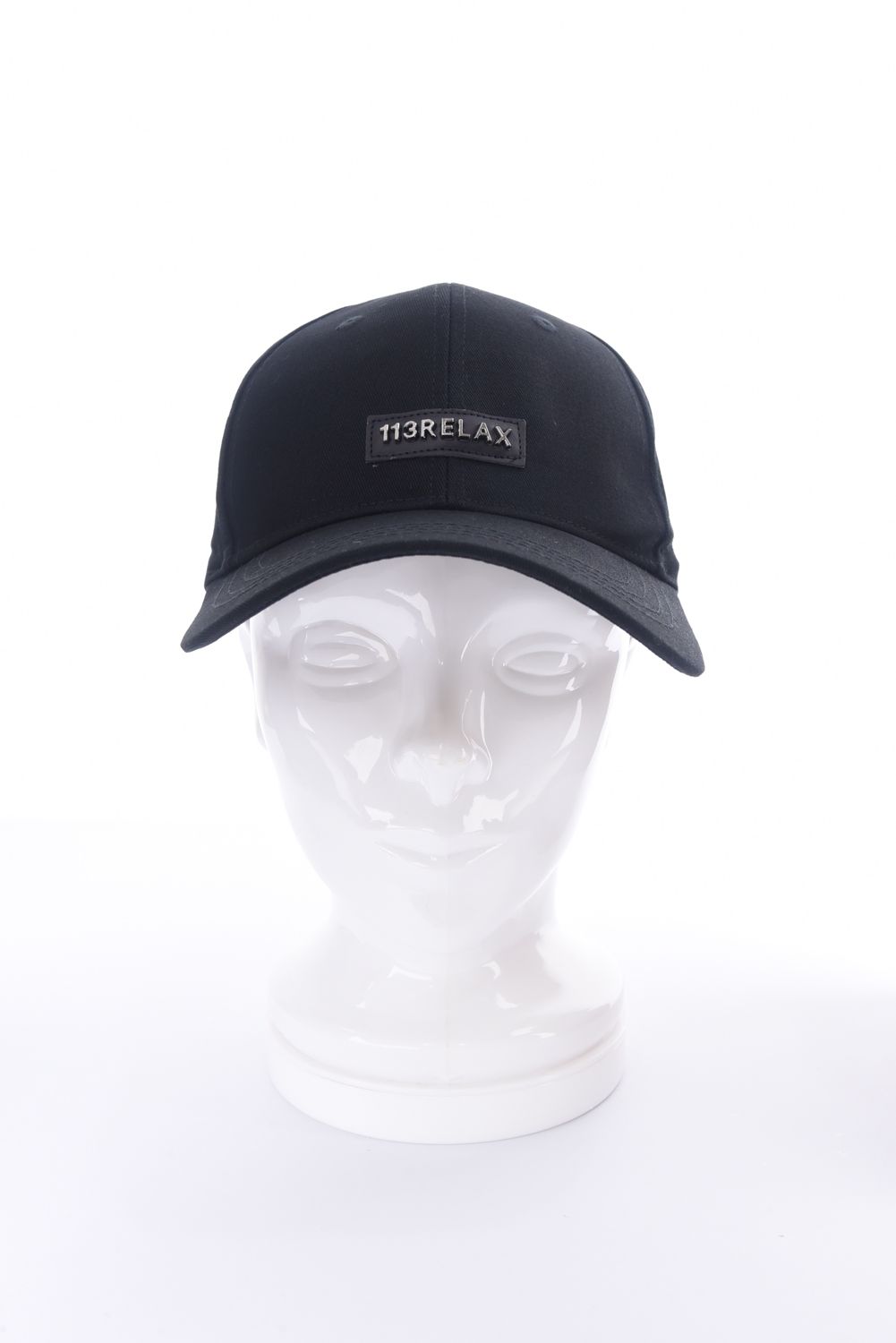 PLATE LOGO CAP / プレートロゴ キャップ (ブラック)