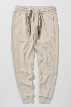 【26SS】 EMBOSSED LOGO JOGGER PANTS / エンボスロゴ ジョガーパンツ (ベージュ) (2月上旬入荷予定)