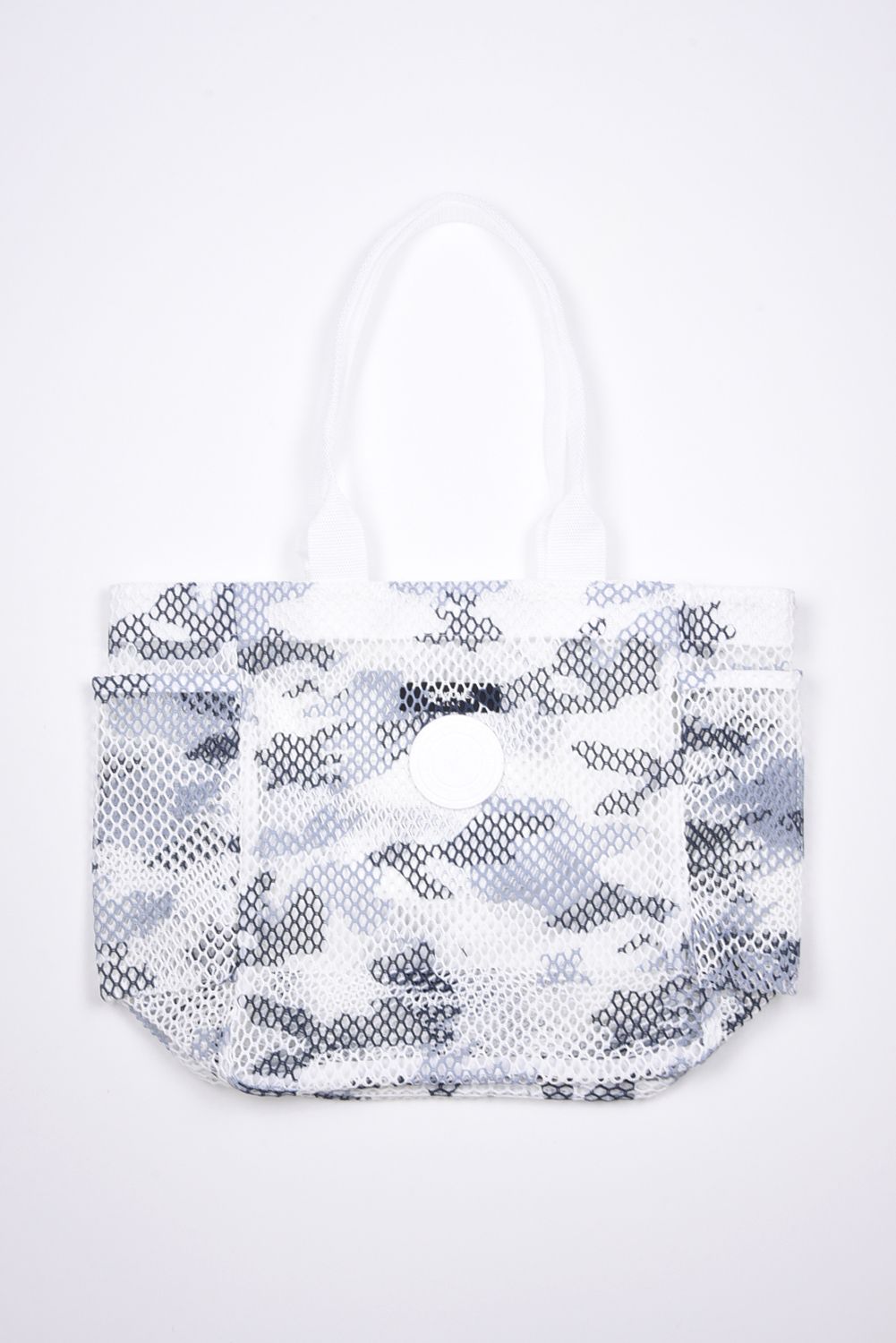 MESH TOTE / メッシュ生地 トートバッグ ホワイトカモ