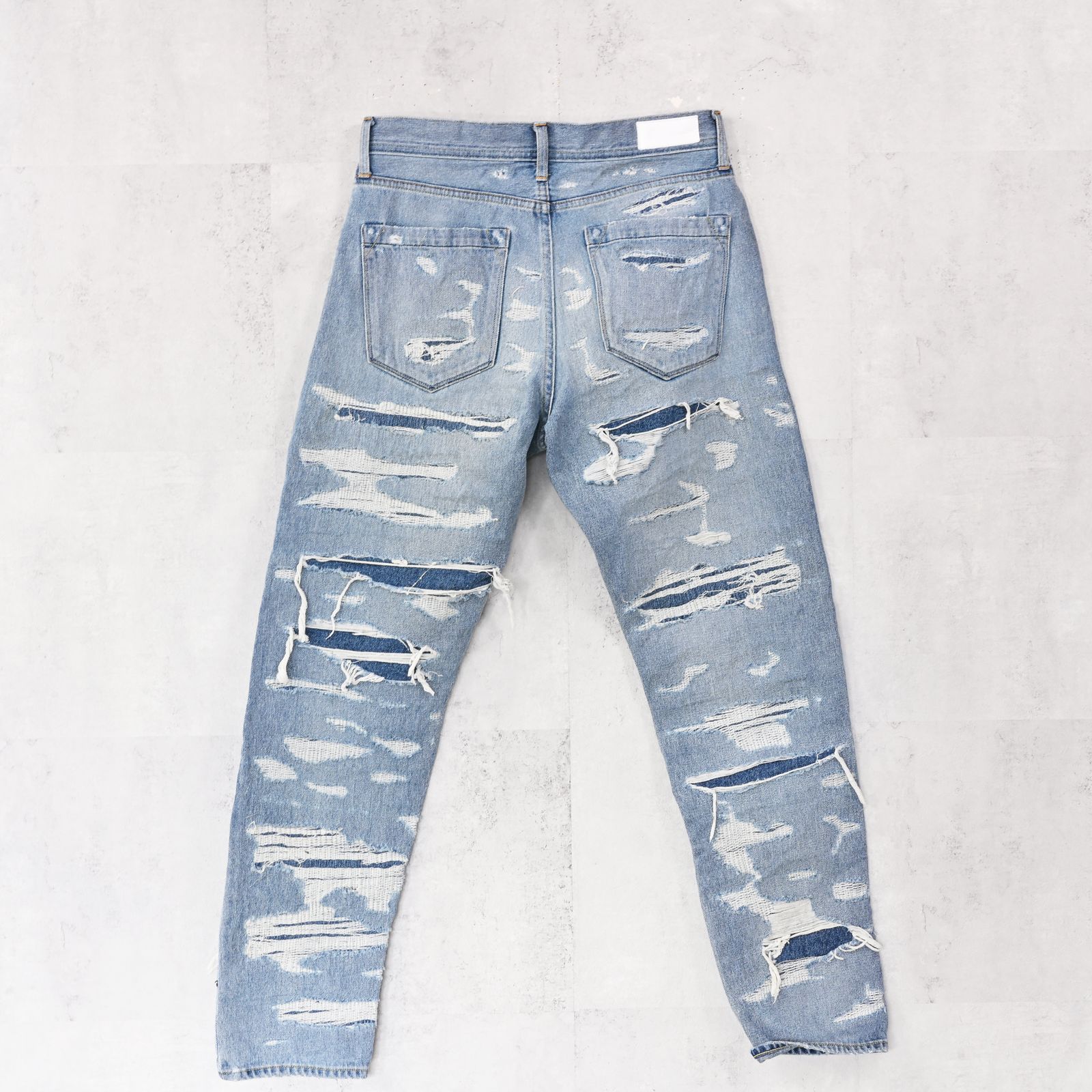 SCOTT JEANS / ライトオンス スペシャルクラッシュ ヴィンテージジーンズ (インディゴ) (12月中旬入荷予定) ※オーダー締切:9月7日(月)17時