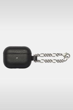 LEATHER AirPods Pro CASE WITH CHAIN / チェーン付レザーAirPods Proケース (ブラック)