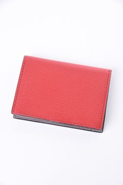 【残り1点】 BUSINESS CARD HOLDER / LA351GT2 名刺入れ レッド×トルトラ