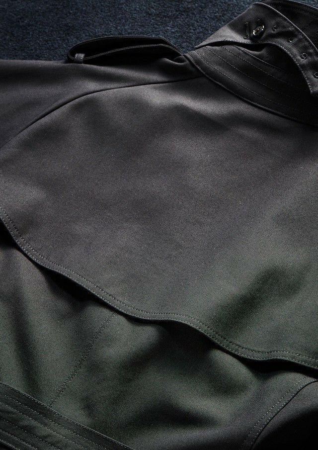 【BLACK MILITARY Vol.17】 FIRST TRENCH COAT BLACK (11月下旬入荷予定) ※オーダー締切 9/7(水)11:59迄