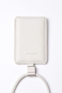 EXCHANGE-SHOULDER-CARDCASE-SET / ストラップ付き MagSafe対応 ショルダーコンポジションスリムカードケース (マシュマロ)